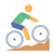 Mountainbike fahren icon