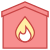 Feuerwehrstation icon