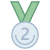 Médaille deuxième place icon