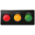 水平交通灯 icon