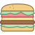 ハンバーガー icon