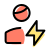 Flash logotype used for profile pictures as a indication of energized icon