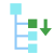 Move Node Down icon