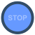 Stop icon icon