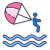 Parasailing icon