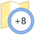 タイムゾーン+8 icon