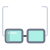 Eyeglasses icon