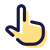 Указательный и большой пальцы icon