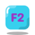 F2 Key icon