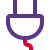 European standard pin phone charging and data syncing port icon