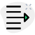 Narrow document page-setup text right shift arrow icon