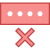 Mauvais code PIN icon