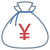 Geldbeutel Yen icon