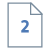 Deux pages icon
