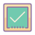 Ausgefüllte Checkbox icon