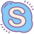 スカイプ icon