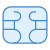 Chip scheda SIM icon