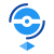 ポケストップ青 icon