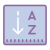 Alphabetische Sortierung icon