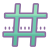 ハッシュタグ icon