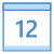 Calendar 12 icon