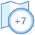タイムゾーン +7 icon