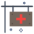 Hospital Sign icon