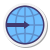 Globe tournant icon