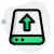 Upload files on a single server computer disk drive icon