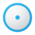 Cercle avec point icon