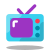 Retro TV icon