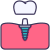 Implante dental icon