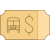 Ticket de bus icon