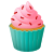 Cupcake Emoji icon