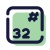 32 进制 icon