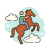 рычащая лошадь icon
