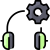 Headphones Settings icon