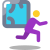 逃げる icon