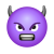 Angry Face With Horns icon