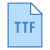 TTF icon