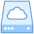 Cloud Speicherplatz icon