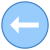 Flèche gauche icon