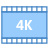 4K icon