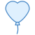 Globo de corazón icon