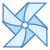 Pinwheel icon