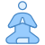 Guru in meditazione icon