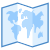 Carte du monde icon