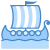Корабль викингов icon