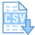 Export CSV icon