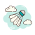 Shuttlecock icon